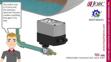 Nguyên lý hoạt động của van xả nước tự động cao áp TEC-44 JORC - HÀ LAN