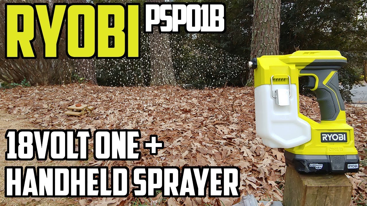 RYOBI ONE+ 18V Cordless Handheld Sprayer (Tool Only) PSP01B - The Home Depot