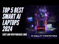 Top 5 best ai technology laptops in 2024new launched laptops 2024detailed preview  purchase links