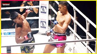 Abdelali Zahidi Morocco Vs Tun Min Aung Myanmar Knockout, Muay Thai Fight Hd