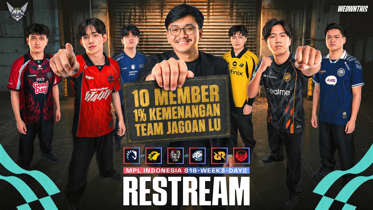 PUNCAK PERBERASAN SEGALA SEKTOR BOYYY | MPL ID S18 | REGULAR SEASON W3