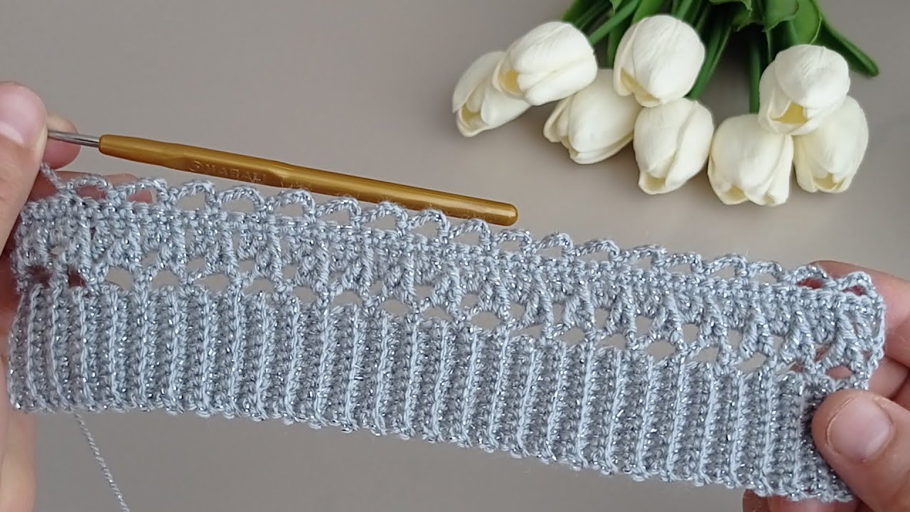 trend tığ işi yelek hırka şal modeli anne yeleği(yeni başlayanlar için)bu model kol yaka kesimi