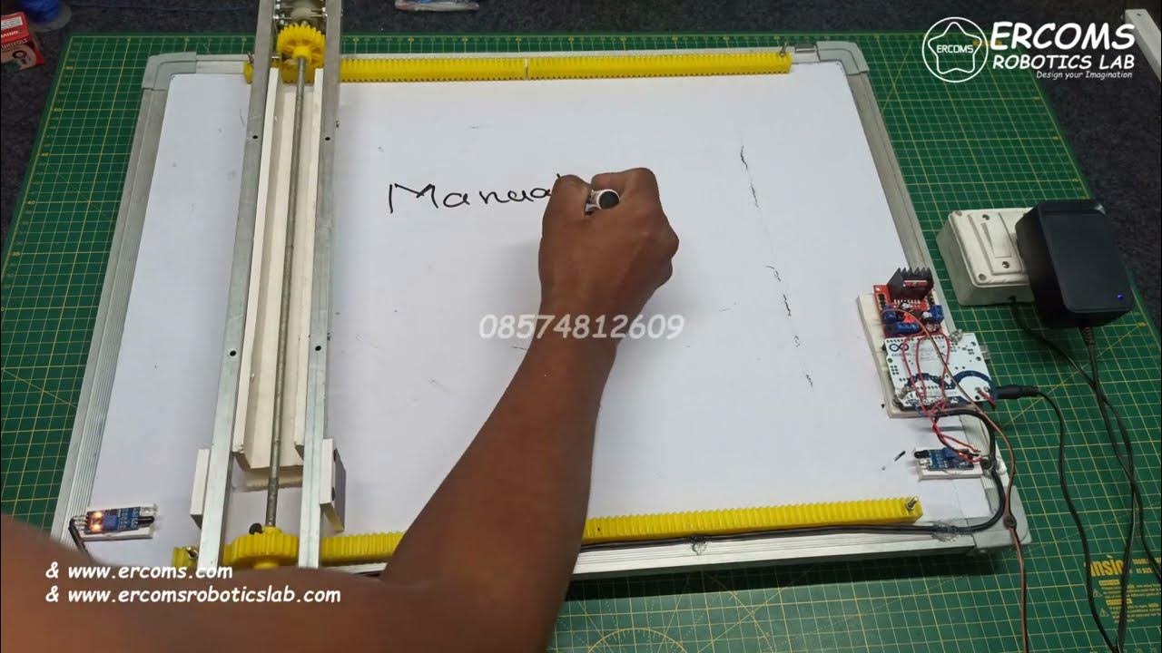 ERRB019 Automatic Whiteboard Cleaner Using Arduino By