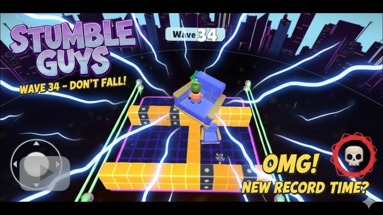 How to SURVIVE Wave 34: The Ultimate Stumble Guys Guide!🤯