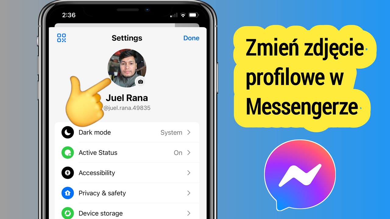 Jak Zmienić Zdjęcie Profilowe Na Messengerze