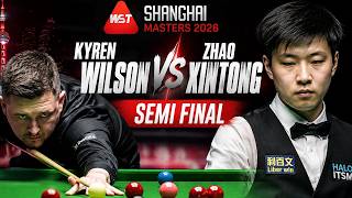 Wilson vs Zhao | Semi Final | Shanghai Masters 2026 screenshot 2