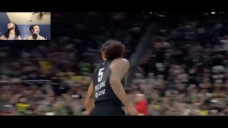 Seattle Storm vs Washington Mystics WNBA Playoffs R1G1 #FREEBG #WEAREBG | Twiinz Reaction