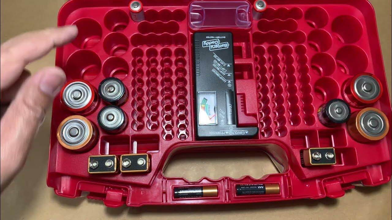 Is the Battery Daddy storage case worth getting? Unboxing, Tester Demo and  Review 