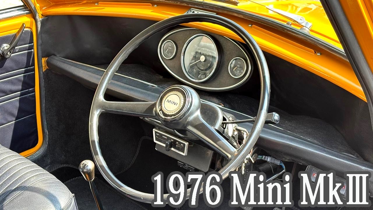 ミニっち∞ページ 1976 Mini Mk III in Bronze Yellow #mini #Mini #classicmini