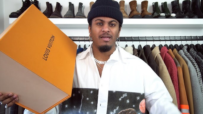 Unboxing Louis Vuitton x Nigo Oberkampf Boot #virgilabloh #louisvuitton  #luxuryfashion #streetwear 