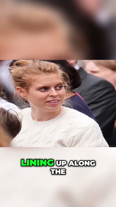 Royal Surprise: Princess Beatrice's Unplanned Parade Appearance! #shorts