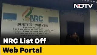 Assam Nrc Data Disappears From Cloud. Home Ministry Says Technical Issue