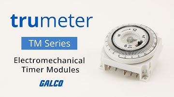Trumeter TM Series Electromechanical Timer Modules