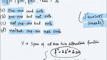 Linear Algebra (linear transformations) Question UGC NET (Q.ID.K(NET)LA19S)