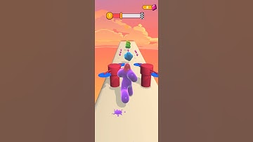 Blob Runner 3D- Gameplay All Levels Walkthrough (iOS / Android) | Blob Runner 3D  Level 1 #shorts