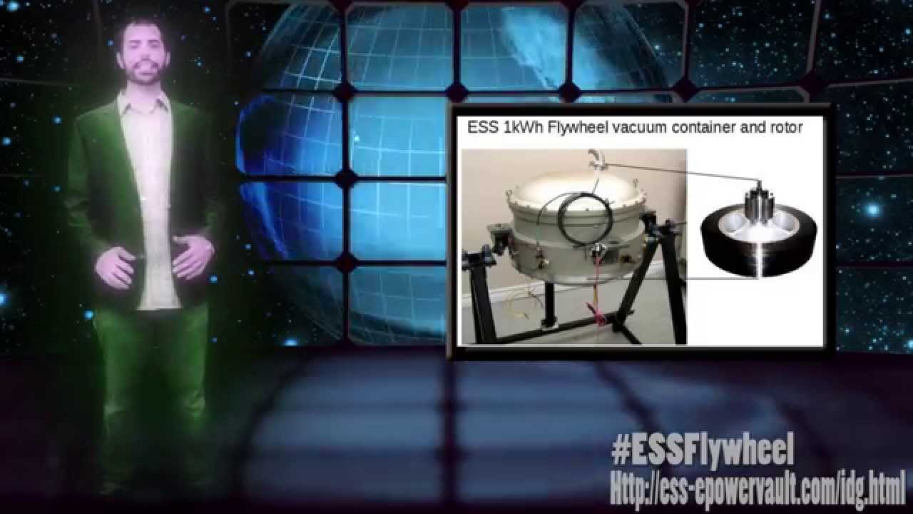 FLYWHEEL FLY!! ESS Eco Friendly robust flywheel battery YouTube