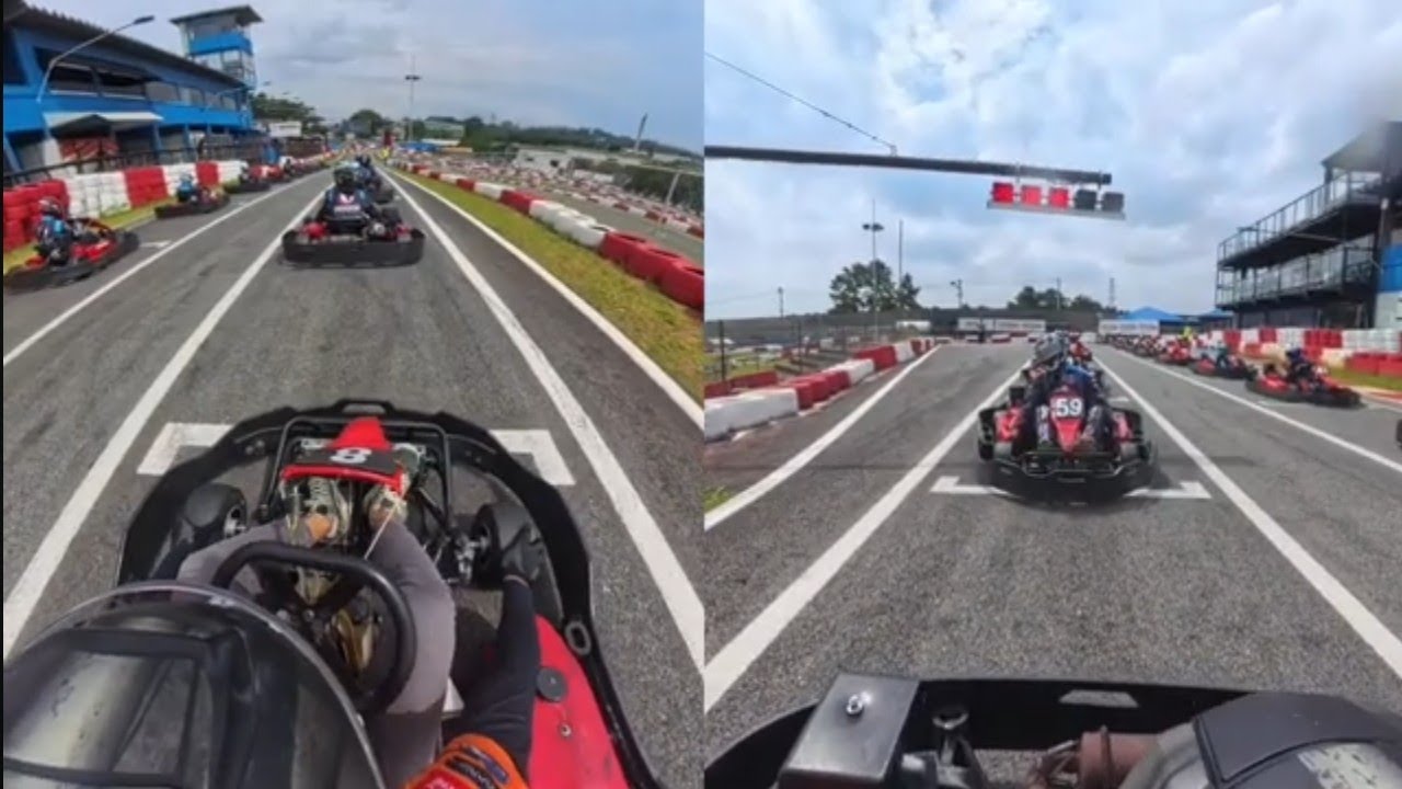 Categoria novatos KGV Torto Racing 21/02/26 de P18 para P10 #karting #kgv 