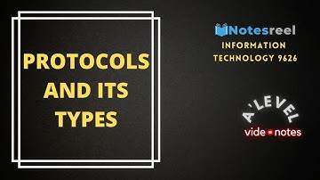 Protocols and Its Types | A Level Notes Information Technology 9626