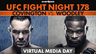 UFC Fight Night 178 - Covington vs. Woodley | Virtual Media Day interviews