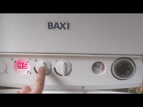 Baxi Duo-Tec 28 combi ErP service mode