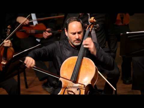 Dvorak cello concerto 2nd mov. Hoffman, Segal, Israel Camerata