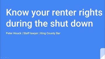 COVID-19 Housing Security - Preventing Eviction and Foreclosure