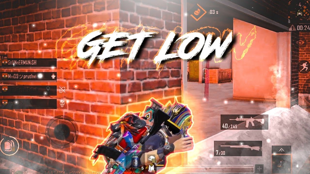 DJ SNAKE - GET LOW ❤️ | PUBG MOBILE MONTAGE | ManisHX GaminG