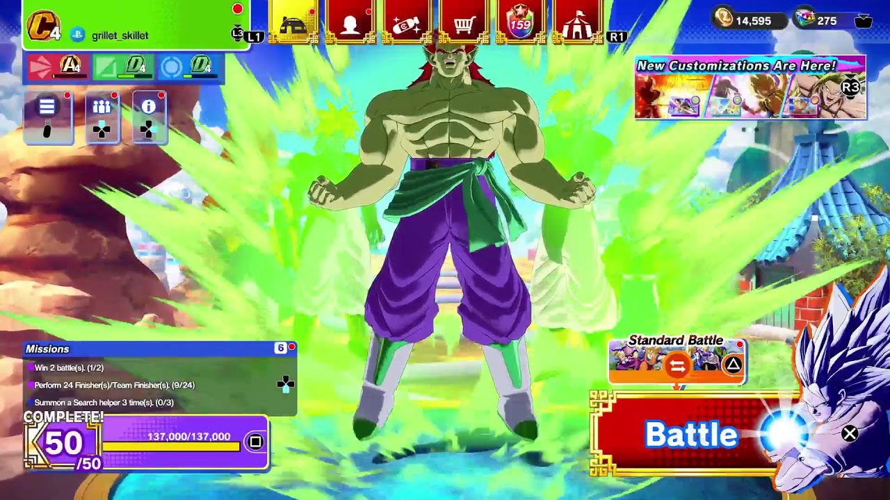 Dragon Ball Gekishin Squadra Gameplay