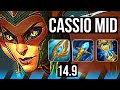 Cassiopeia vs twisted fate mid  rank 5 cassio 68 winrate 1838  euw challenger  149