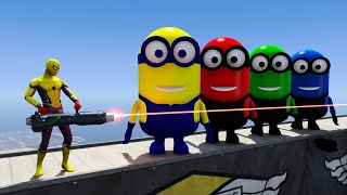 Gta 5 Epic Ragdolls Spiderman And Super Heroes Jumpsfails Episode 8 Euphoria Physics