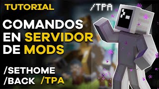 COMO TENER TPA Y BACK (COMANDOS) EN TU SERVIDOR DE MODS | TUTORIAL