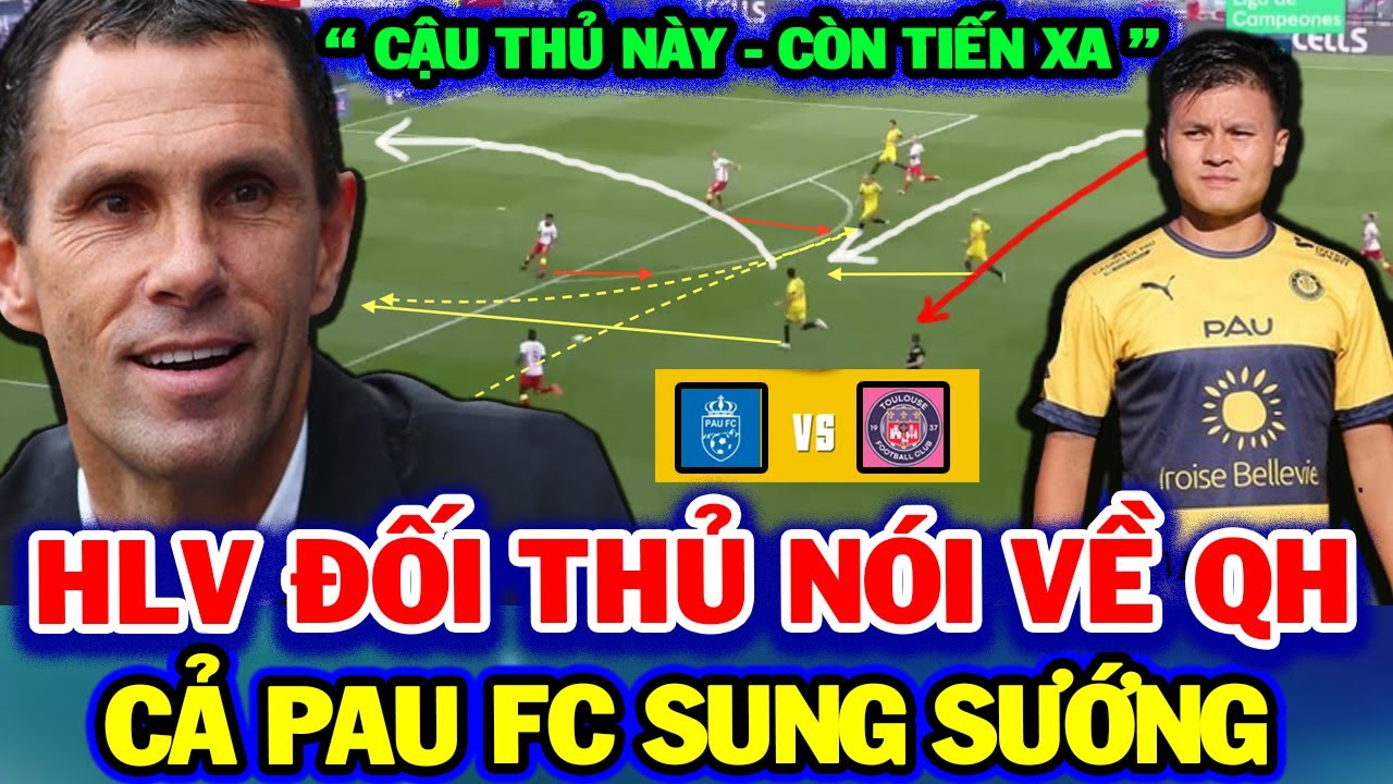 HLV Đối Thủ Bất Ngờ Khen Ngợi Quang Hải Hết Lời Khi Suýt Ghi Siêu Phẩm | CĐV Pau FC Đồng Ý 100%