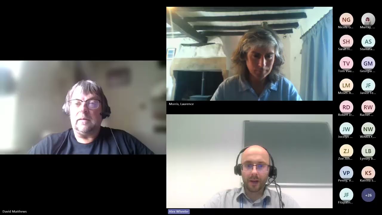 ALN25 Online Session 2A (1) - Alex Wheeler and David Matthews