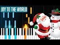 "Joy To The World" Piano Tutorial - Chords - How To Play - Cover