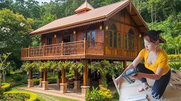 Step-by-Step Wooden Wall Construction: Joining Panels to Create a Cozy Log Cabin