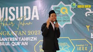 Pidato (Bahasa Inggris) | Daffa Imam | Santri Pesantren Tahfizh Sabilul Qur'an