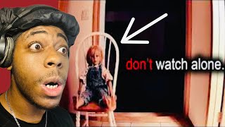DO NOT WATCH THIS VIDEO ALONE!!! | Scary Comp. V57 Reaction