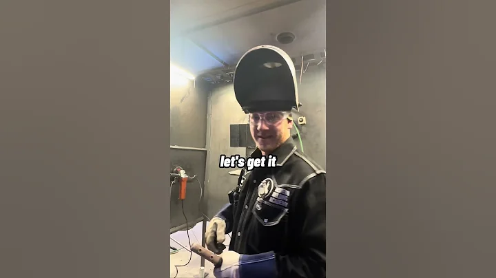 How to do a vertical weld 7018 rod #shorts