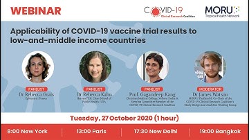Applicability of COVID-19 vaccine trial results to low-and-middle income countries