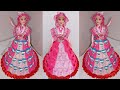 Cara membuat permen barbie candy dari kain flanel | DIY barbie permen dari kain flanel #barbiecandy