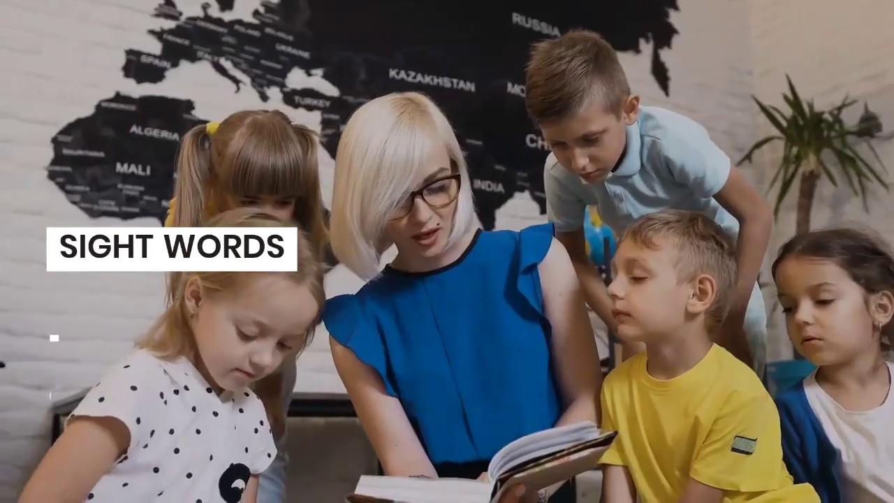 Kindergarten Sight Words - YouTube