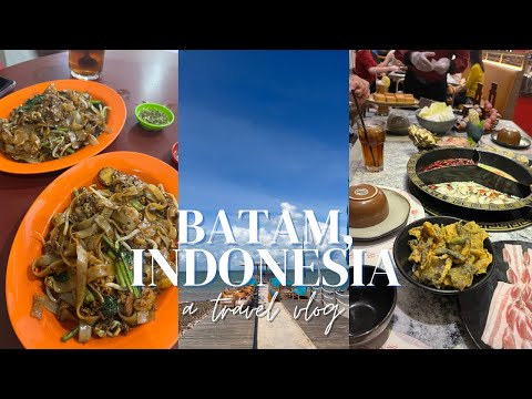 TRAVEL VLOG | 🇮🇩 batam, indonesia pt. 2 | more food trips, beachside cafe, lunar new year