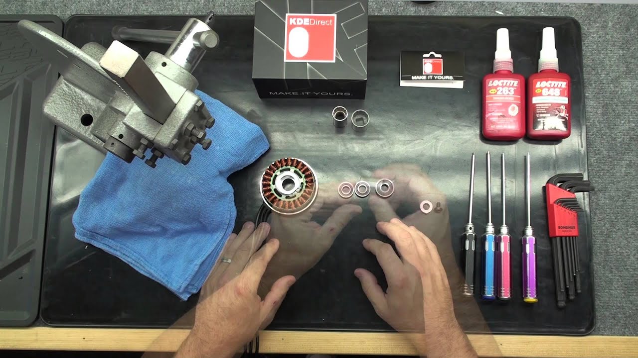 KDE Direct Knowledge Base: Episode II - XF Bearing and Shaft Replacement