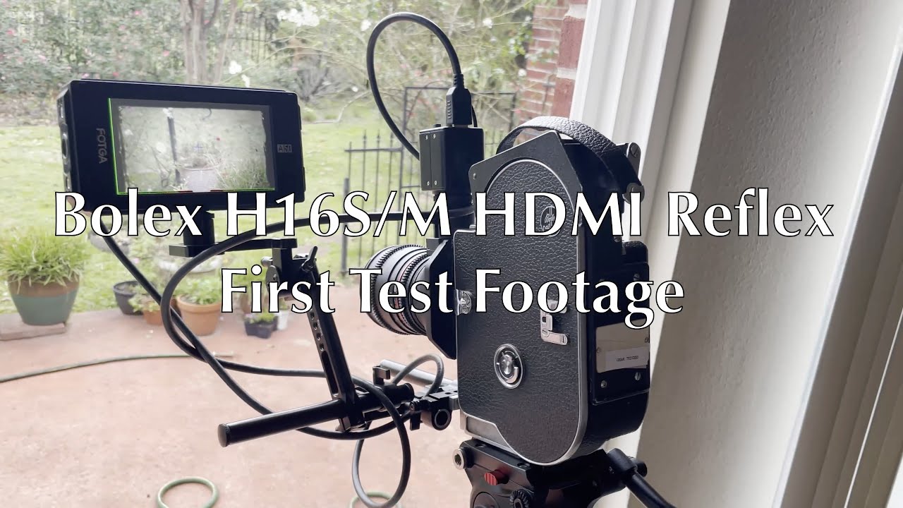 H16 Prototype HDMI Reflex Viewfinder Super16 Test - YouTube