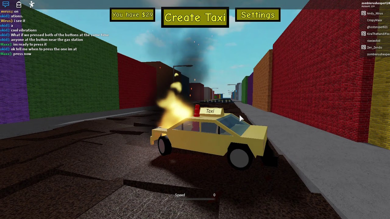 Taxi Simulator Roblox