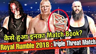 Brock Lesnar's Royal Rumble Next Opponent Revealed: Raw, Dec. 18, 2017 Photos