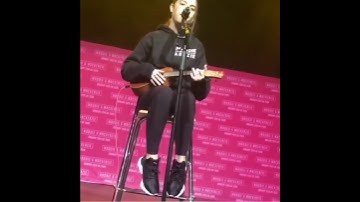 Thumbnail of Kenzie Ziegler singing “I Fall Apart” by Post Malone (UK Tour)