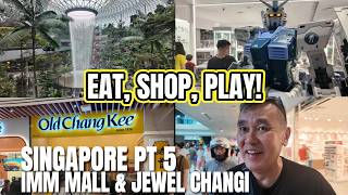 Shopping Paradise! Singapore Pt 5 Jurong East IMM Outlet Mall & Jewel Changi, fun for kids!