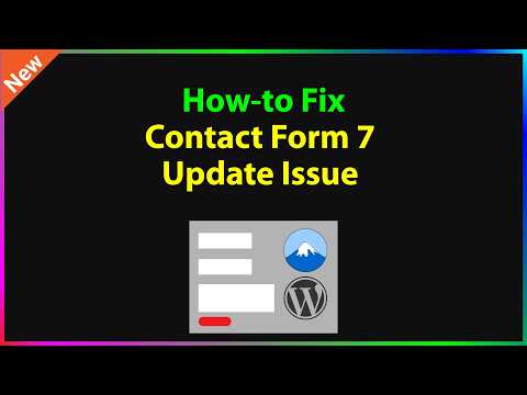 How-to Fix Contact Form 7 Plugin Update Error (Step-by-Step)