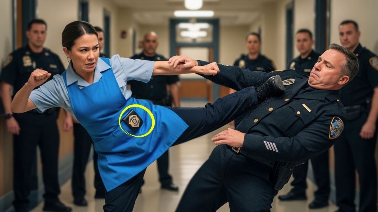 المفوض القاسي يذل عاملة النظافة المتنكرة، لكنه لم يكن يعلم أن تلك هي القاضية الاتحادية...